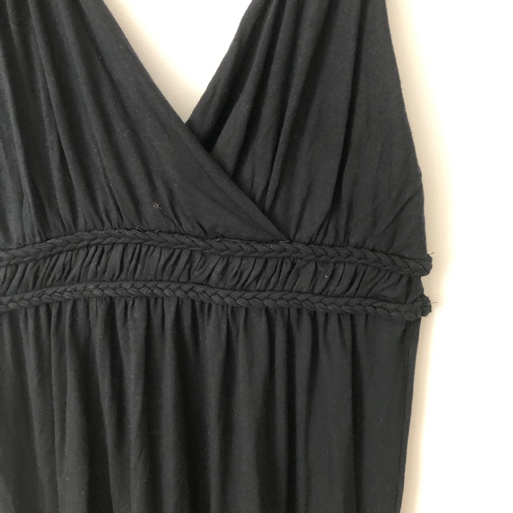 Design History Black V-Neck Sleeveless Summer Casual Dress Women’s Size M - Picture 4 of 9